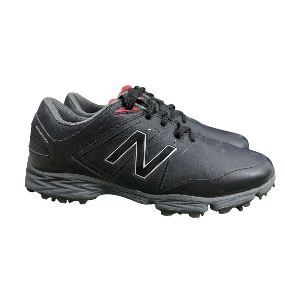 New Balance Striker Mens Size 8 2E Black Athletic Running Golf Shoes NBG2005